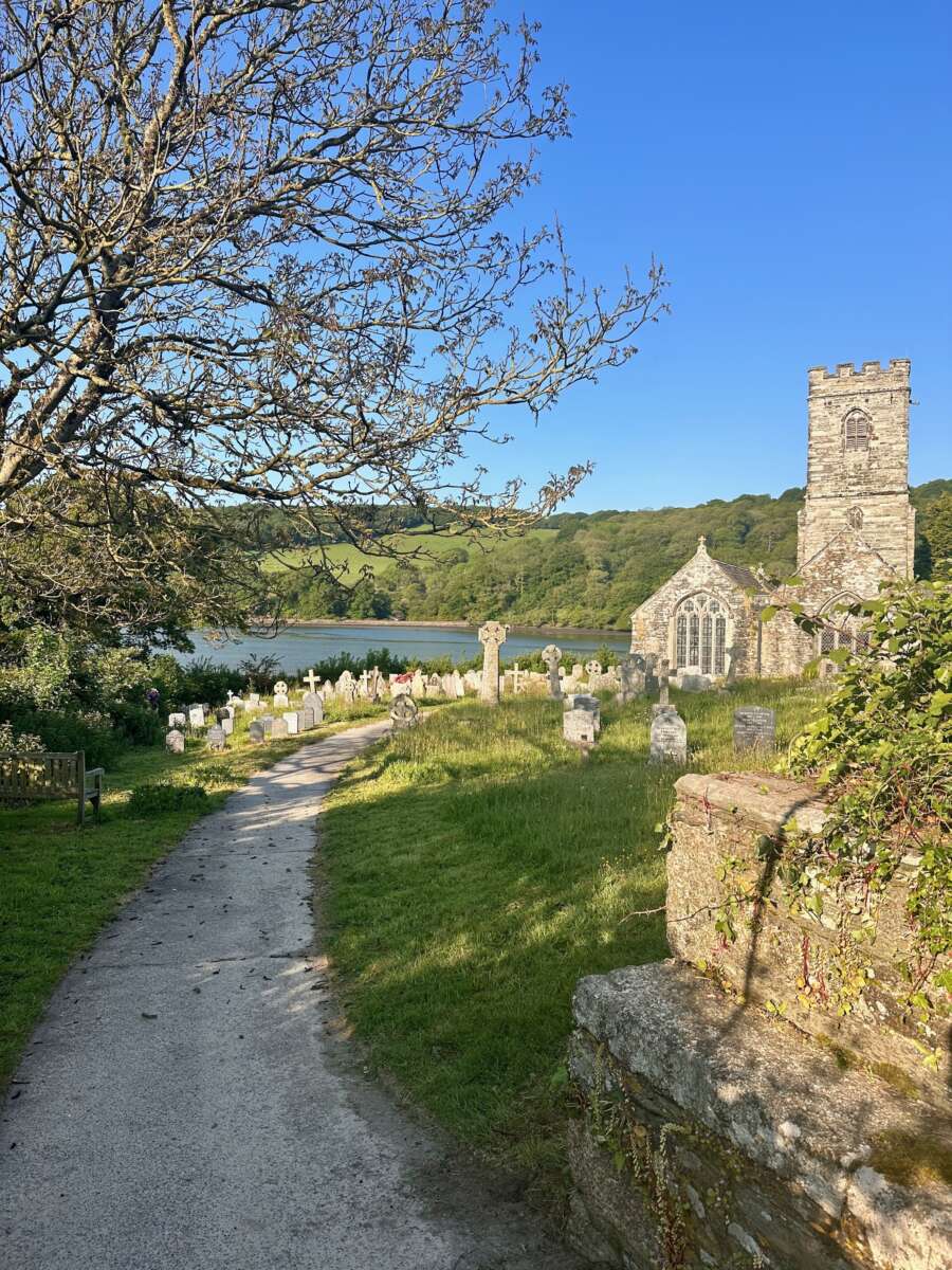 Land's End to John o'Groats - church in St Winnow
