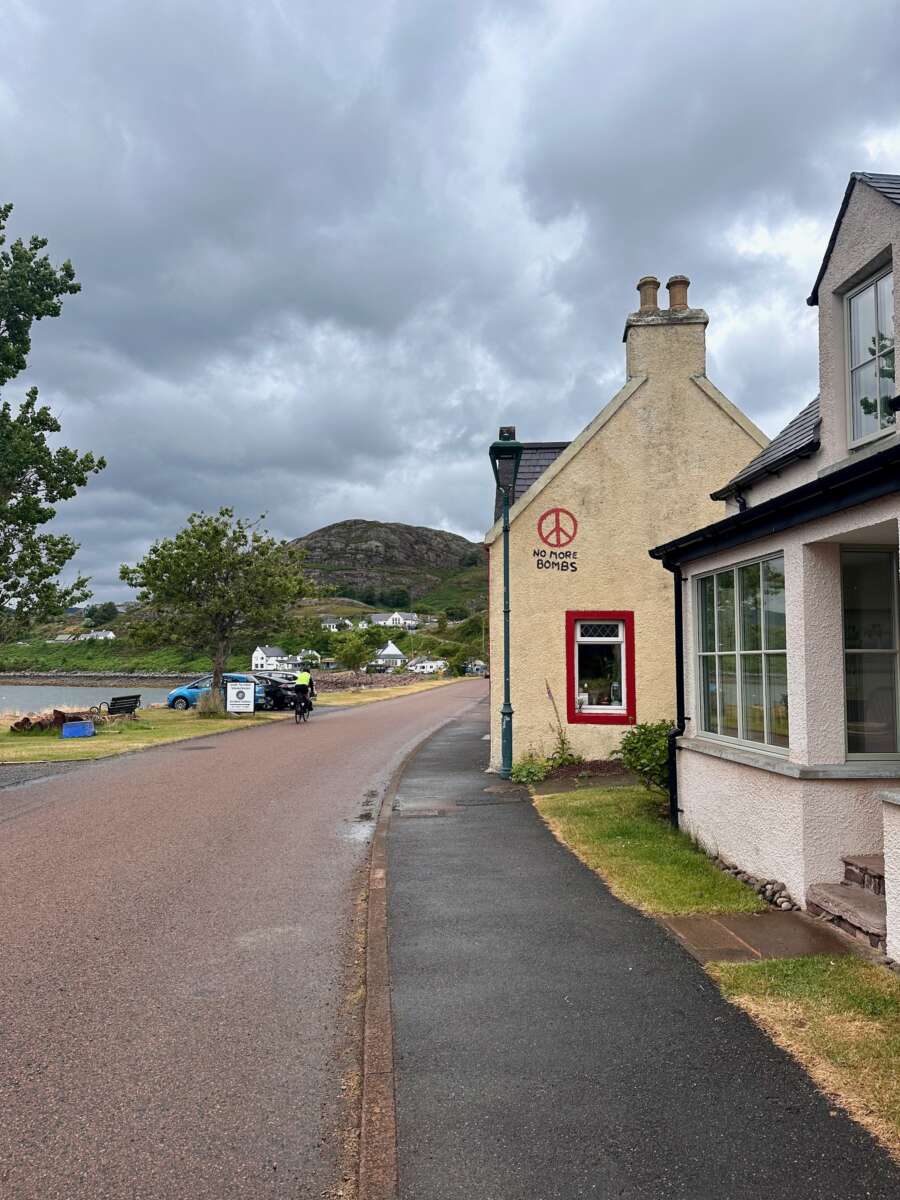 North Coast 500 - the road in Shieldaig