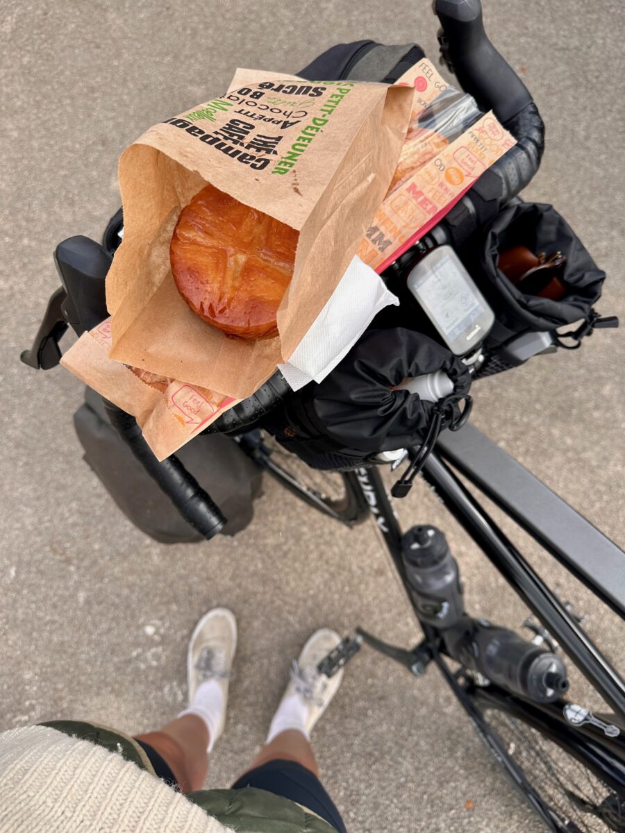 EuroVelo 1 - great Kouign-Amman at Le Fournil de Saint-Congard