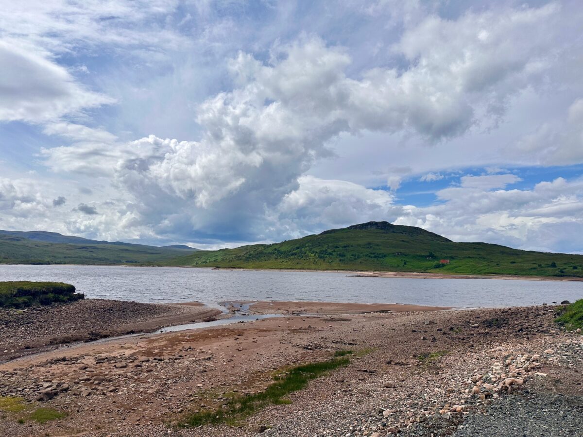 North Coast 500 - rocky beach of Loch Bad an Sgalaig