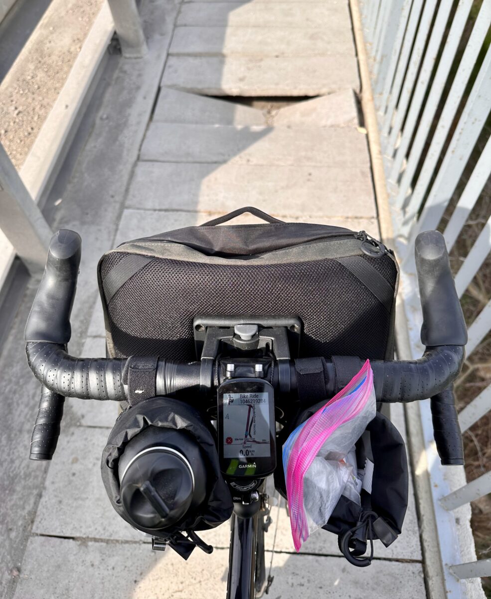 Eurovelo 5 - my Garmin and a desastrous bridge