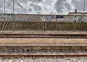 EuroVelo 5 - train station in Grottaglie