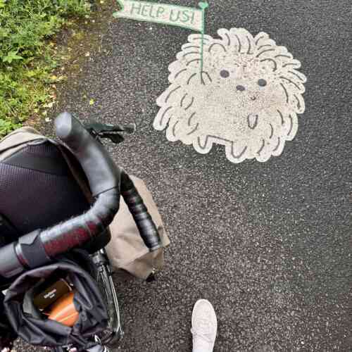 Eurovelo 1 - bikepath in Aberfoyle
