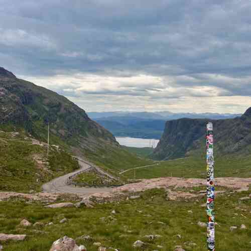North Coast 500 - On top of the Bealach Na Ba