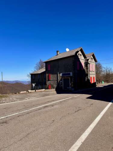 EuroVelo 5 - on top of the Cisa Pass