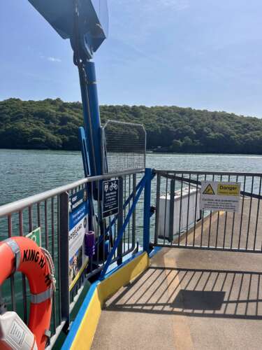Land's End to John o'Groats - on the King Harry Ferry