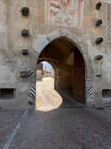 The Malser Gate in Glurns