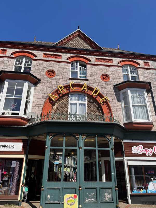 Land's End to John o'Groats - arcade in Okehampton