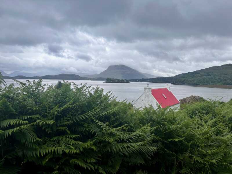 North Coast 500 - little house with a red roof