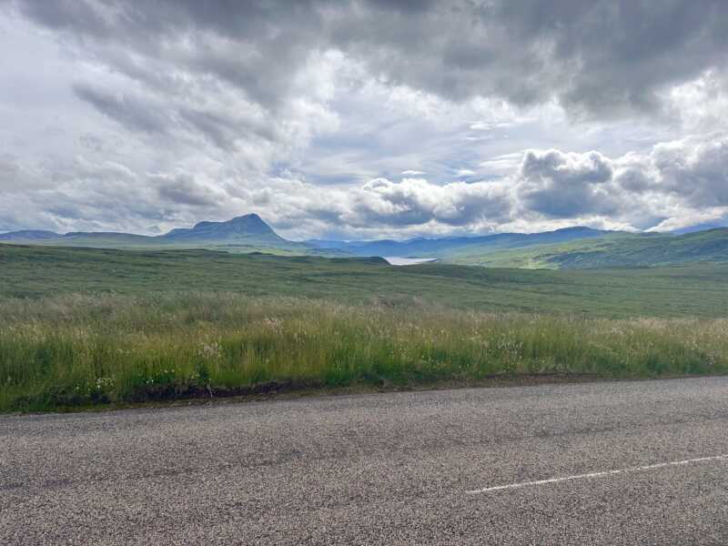 North Coast 500 - Ben Hope in the distance