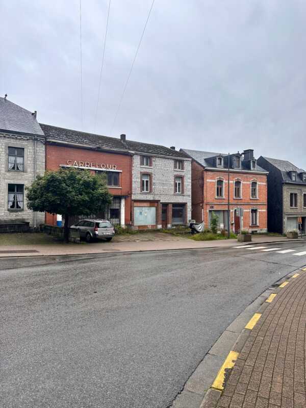 EuroVelo 5 - rainy day in Barvaux-sur-Ourthe