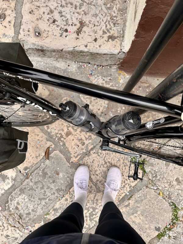 EuroVelo 5 - confetti!